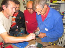 Intensive Fehlersuche bei einer Flex