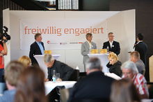 Pressekonferenz bei der Dornbirner Messe...
