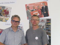 ...Gernot Jochum-Müller von Allmenda und Talente mit Harry...