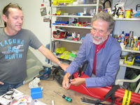 Pepi Amann, BESUCHER Günter Stadler