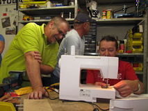 Am 18. Oktober 2015 wurden repariert: 4 Nähmaschinen,