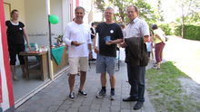 Bürgermeister Florian Kasseroler und GR Joachim Ganahl
