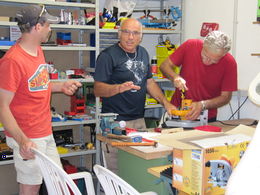 Christian Schedler, Erwin Stoss, BESUCHER